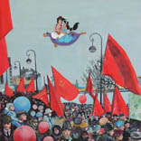 Demonstration. 2011. Canvas, acryl. 80*60 sm