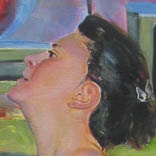 House-Tormentor. 2013. Canvas, acryl. 105*70 sm