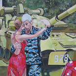 The Last Tango. 2011. Canvas, acryl. 80*60sm